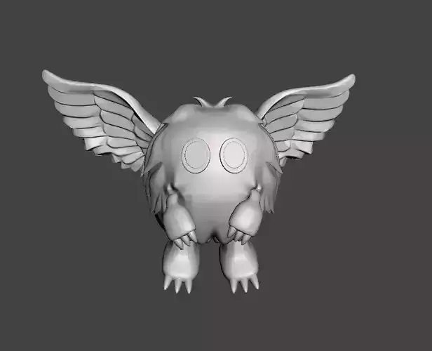 Winged Kuriboh 3D Model 3D print model