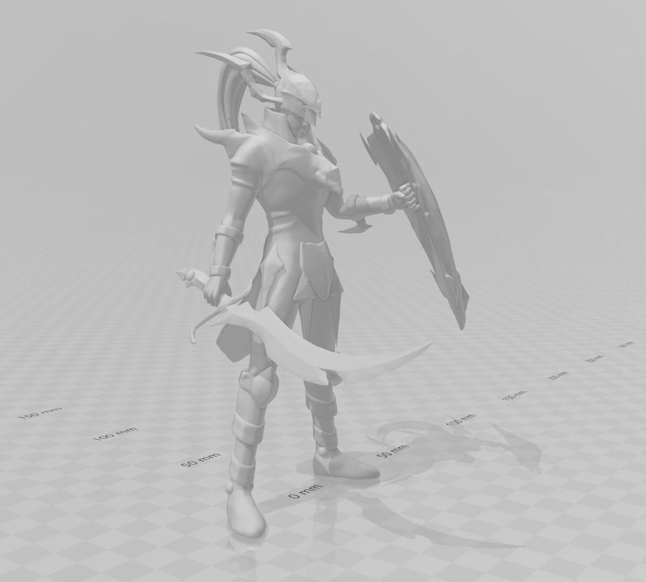 Black Luster Soldier 3D Model 3D print model_2