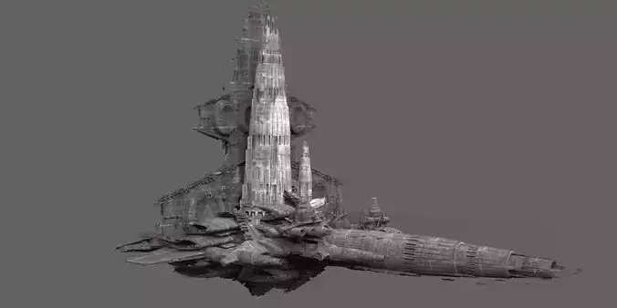 Babylon Floating Ship City