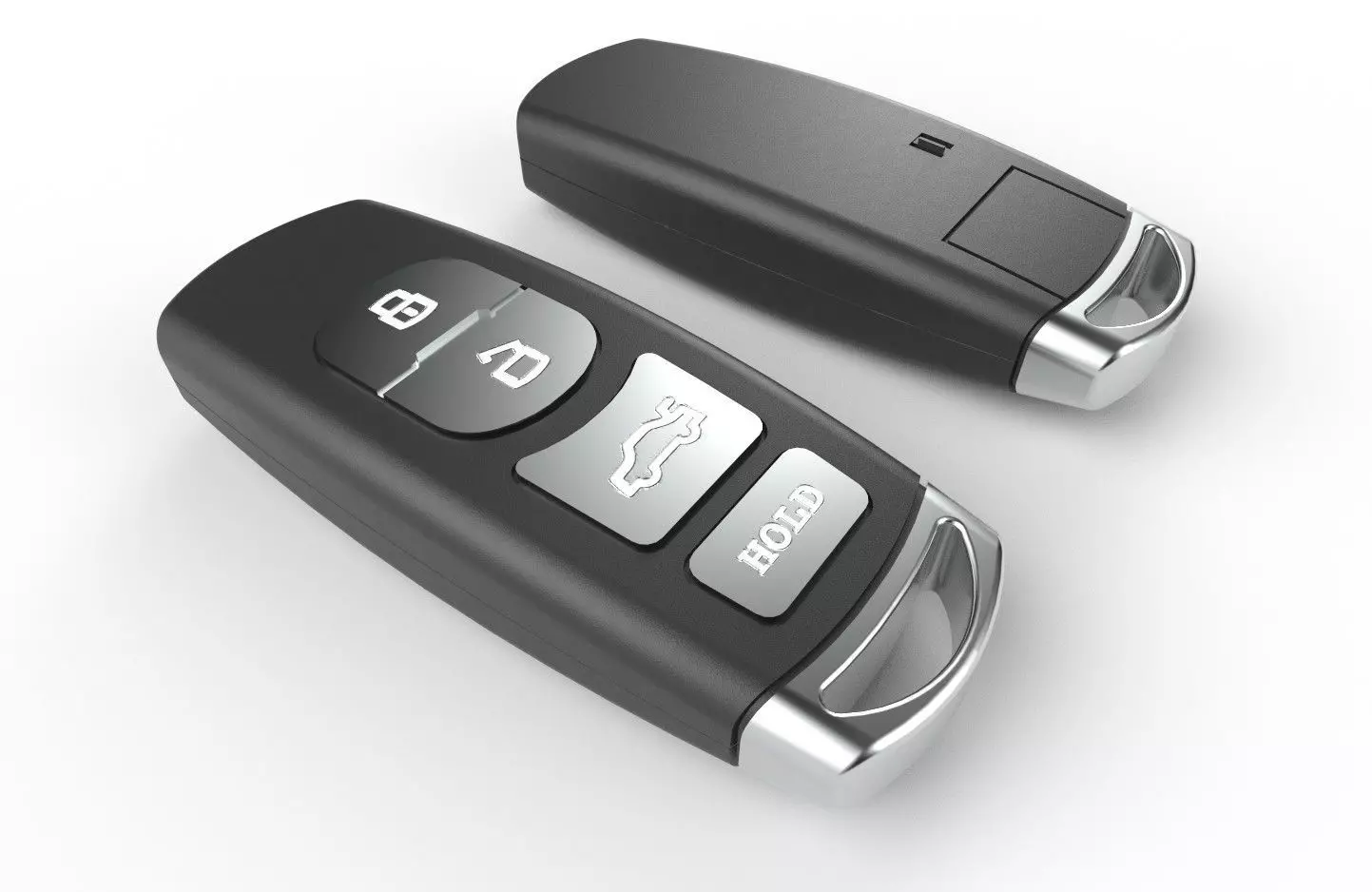 Car key Model 11 Low-poly 3D model