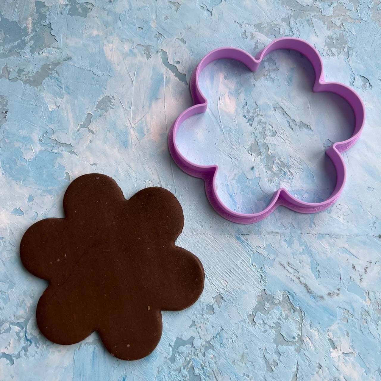 Flower Cookie Cutter  3D print model_1