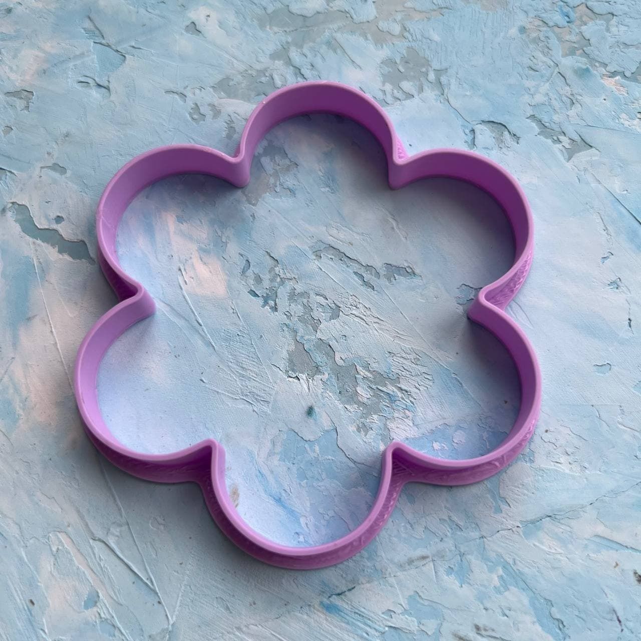 Flower Cookie Cutter  3D print model_3