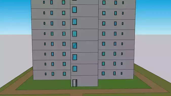 Building with 20 floors