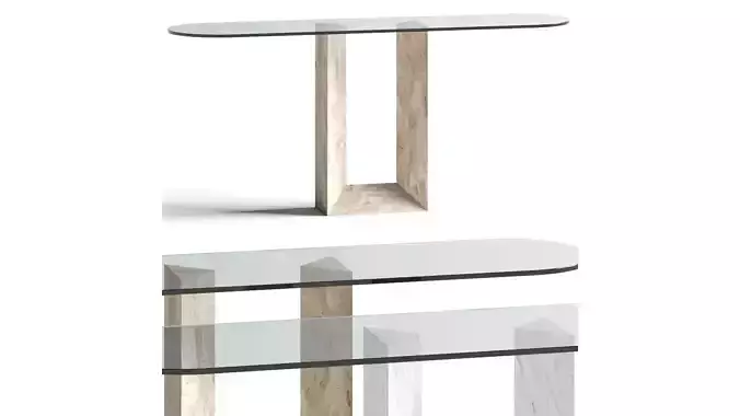 Cattelan Italia Diapason Console Tables