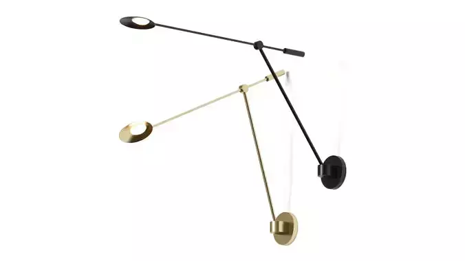 Kuzco Lighting Rotaire Arm Wall Lamp