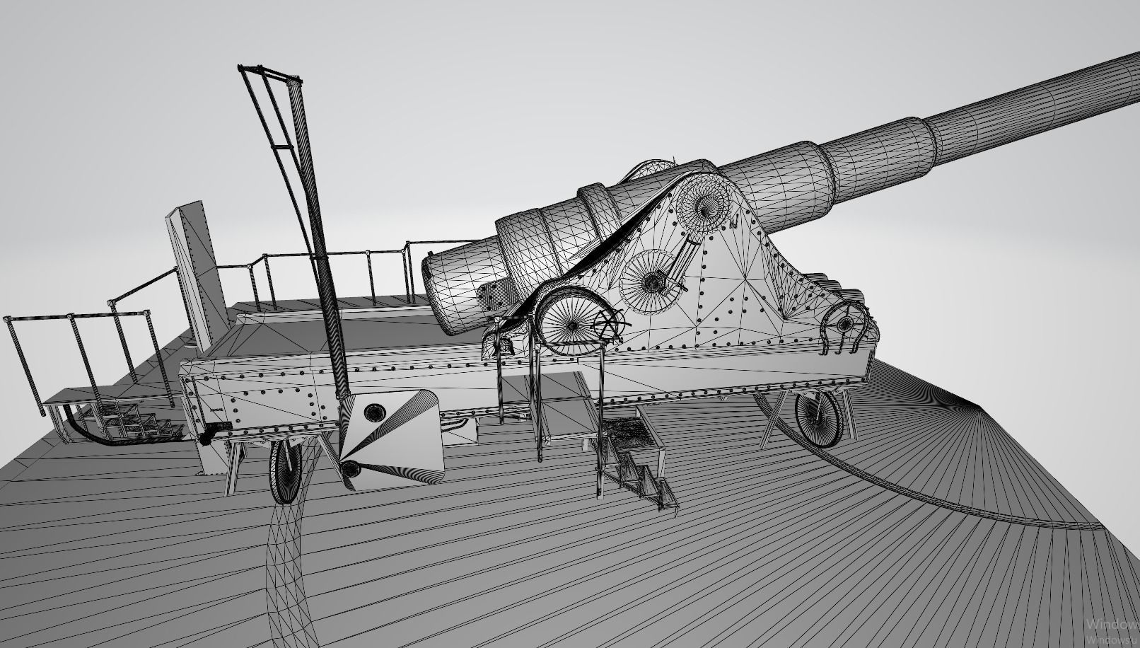 Canakkale Naval Battle Main Assets Pack Low-poly 3D model_1