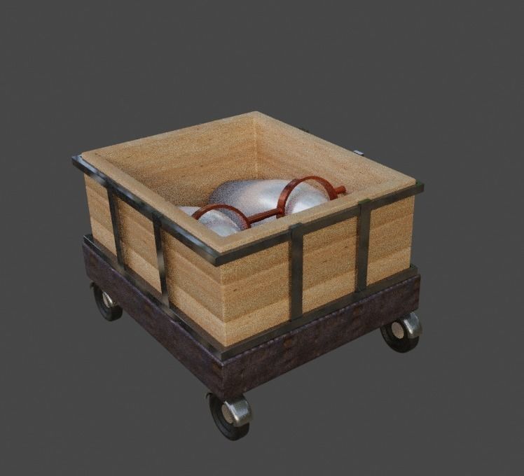 Canakkale Naval Battle Main Assets Pack Low-poly 3D model_17