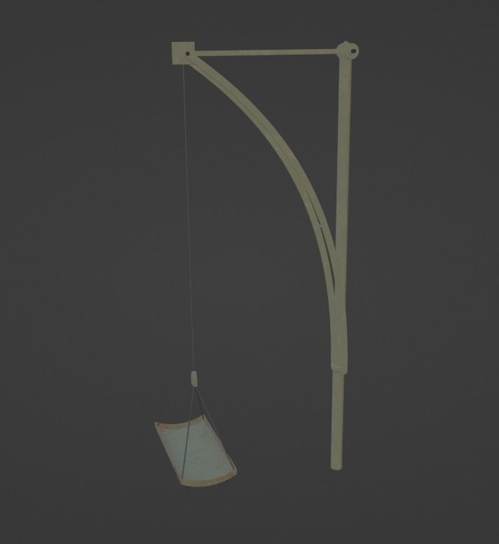 Canakkale Naval Battle Main Assets Pack Low-poly 3D model_15