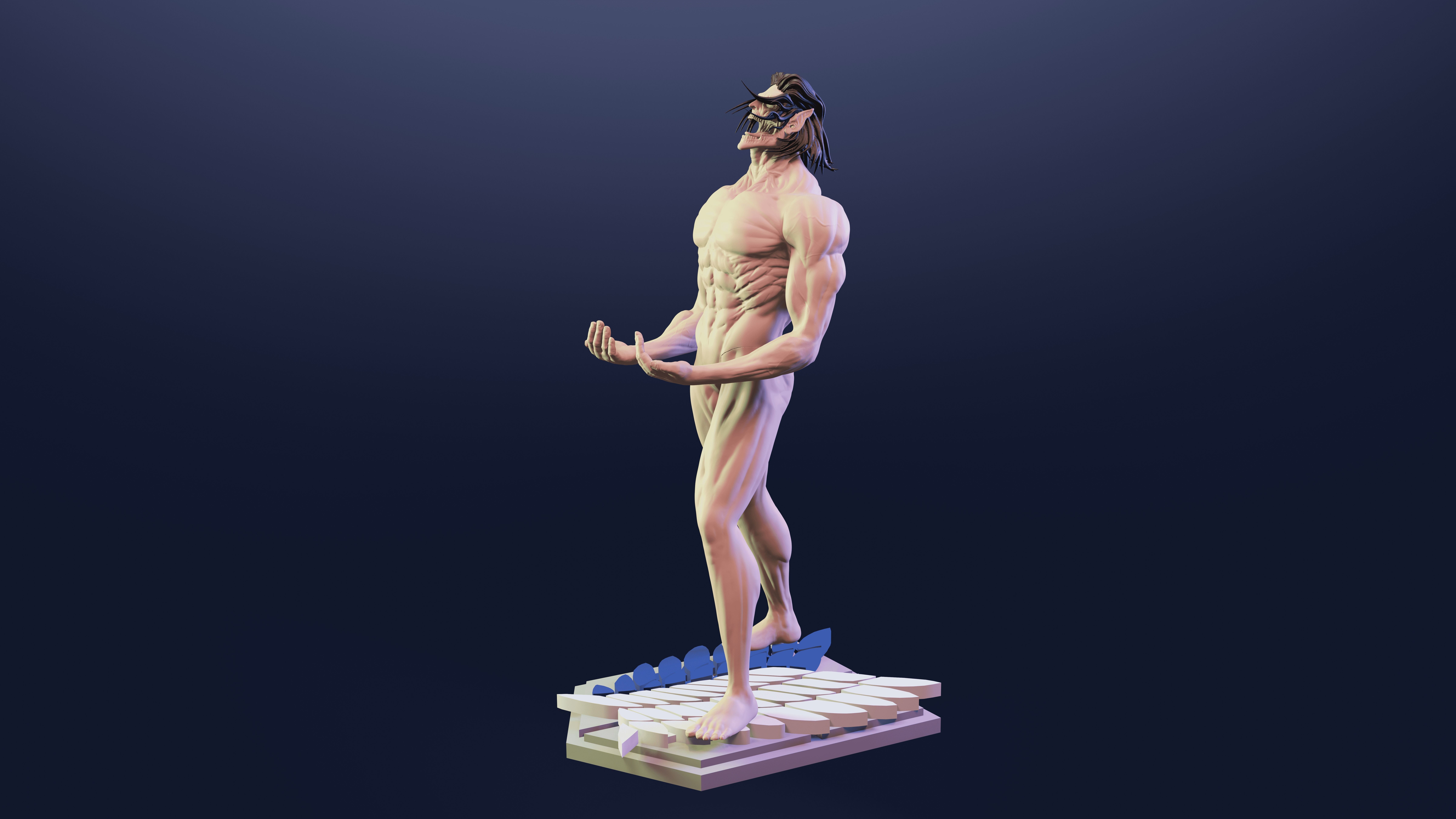 TITAN DE ATAQUE JOYSTICK 3D print model_6