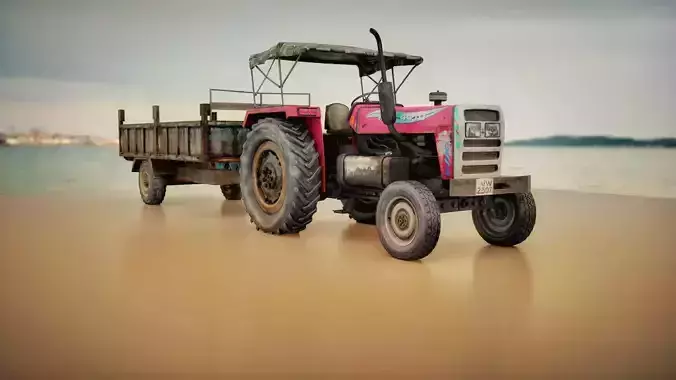 Tractor trolley