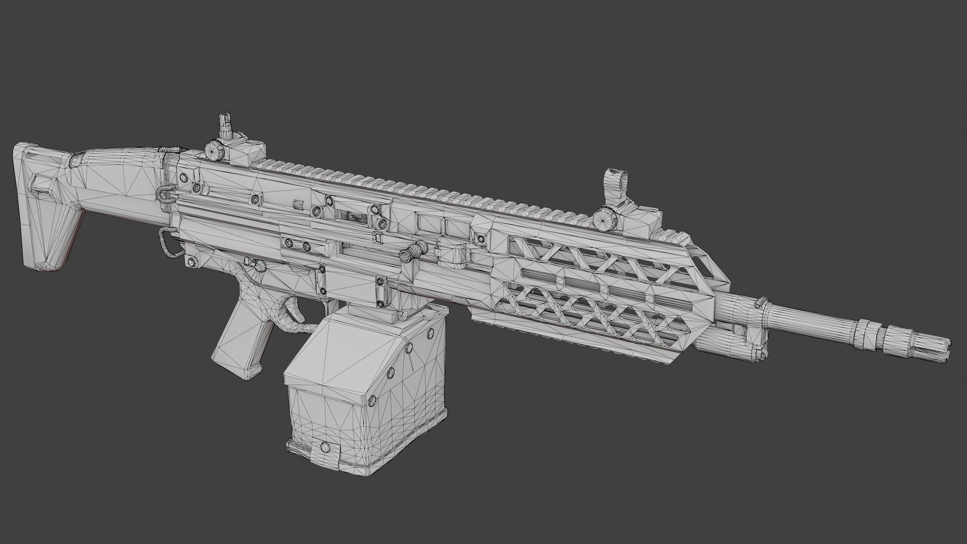 FN Evolys Low-poly 3D model_10