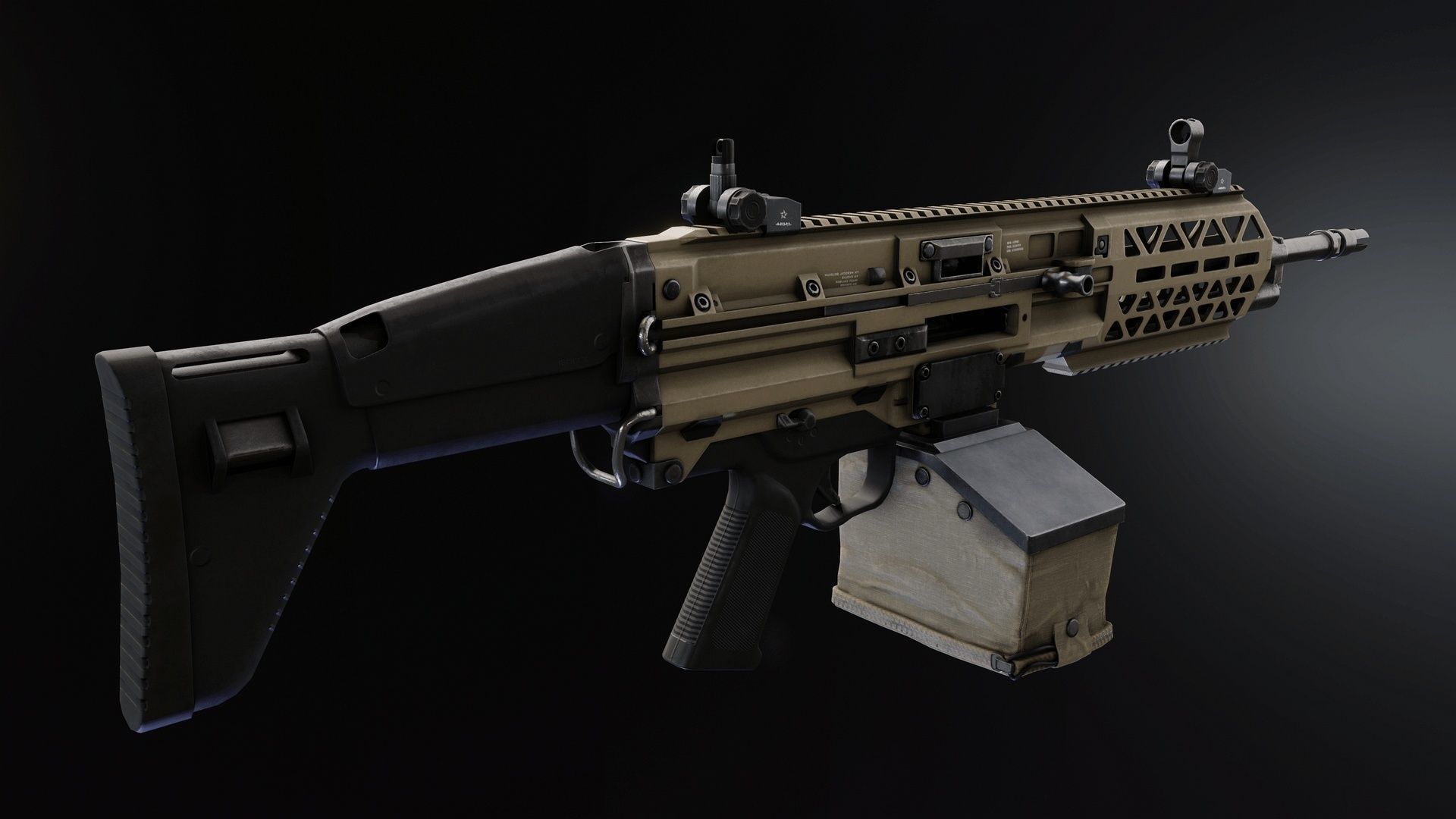 FN Evolys Low-poly 3D model_5