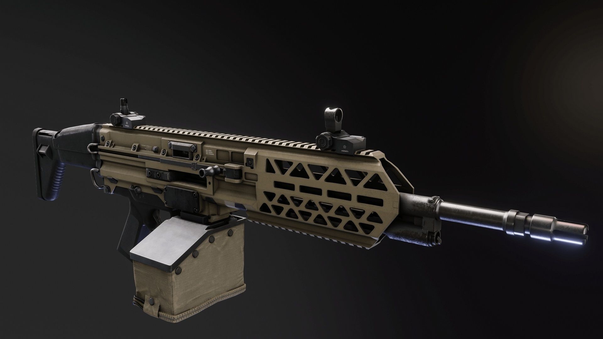 FN Evolys Low-poly 3D model_8