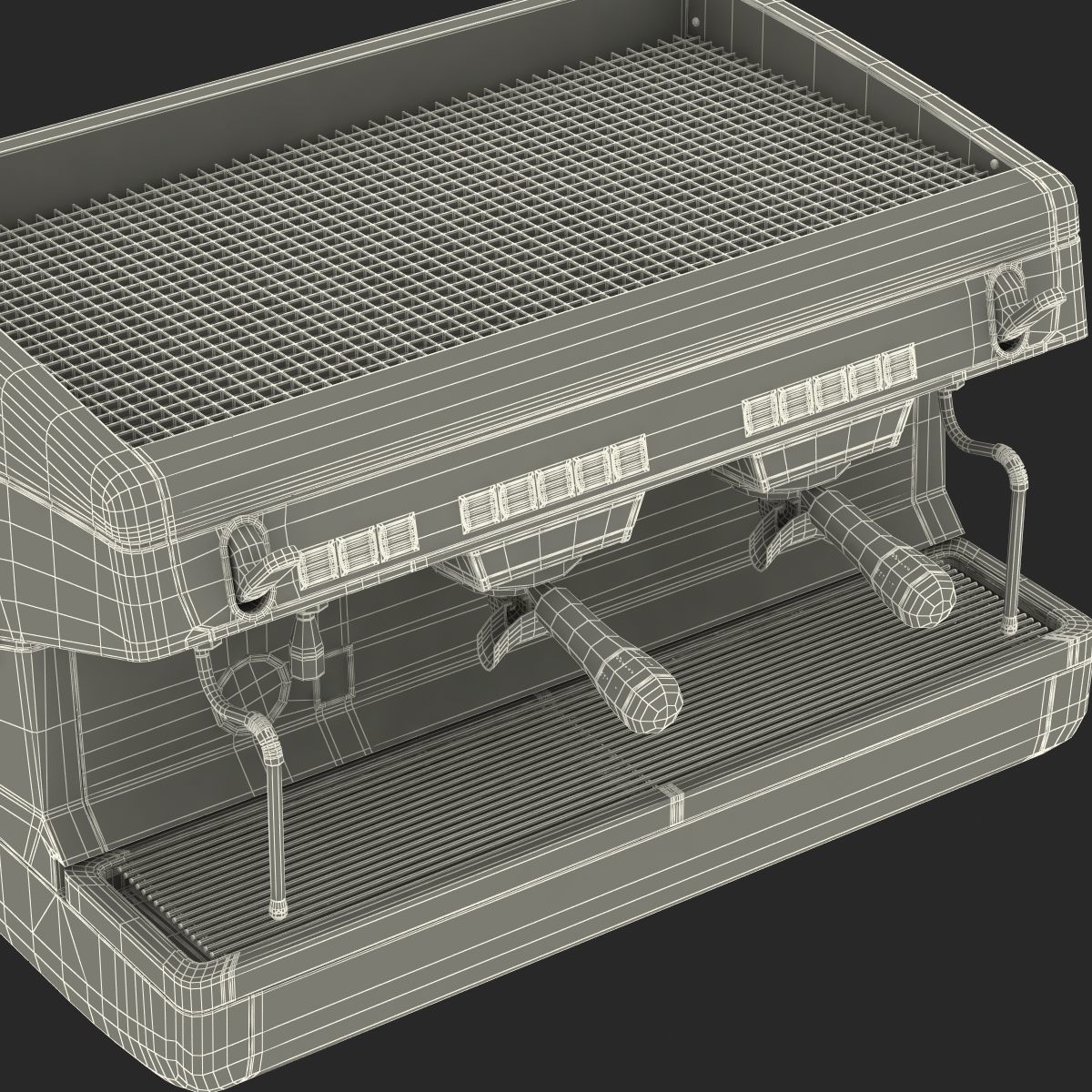 Espresso Machine Generic 3D model_41