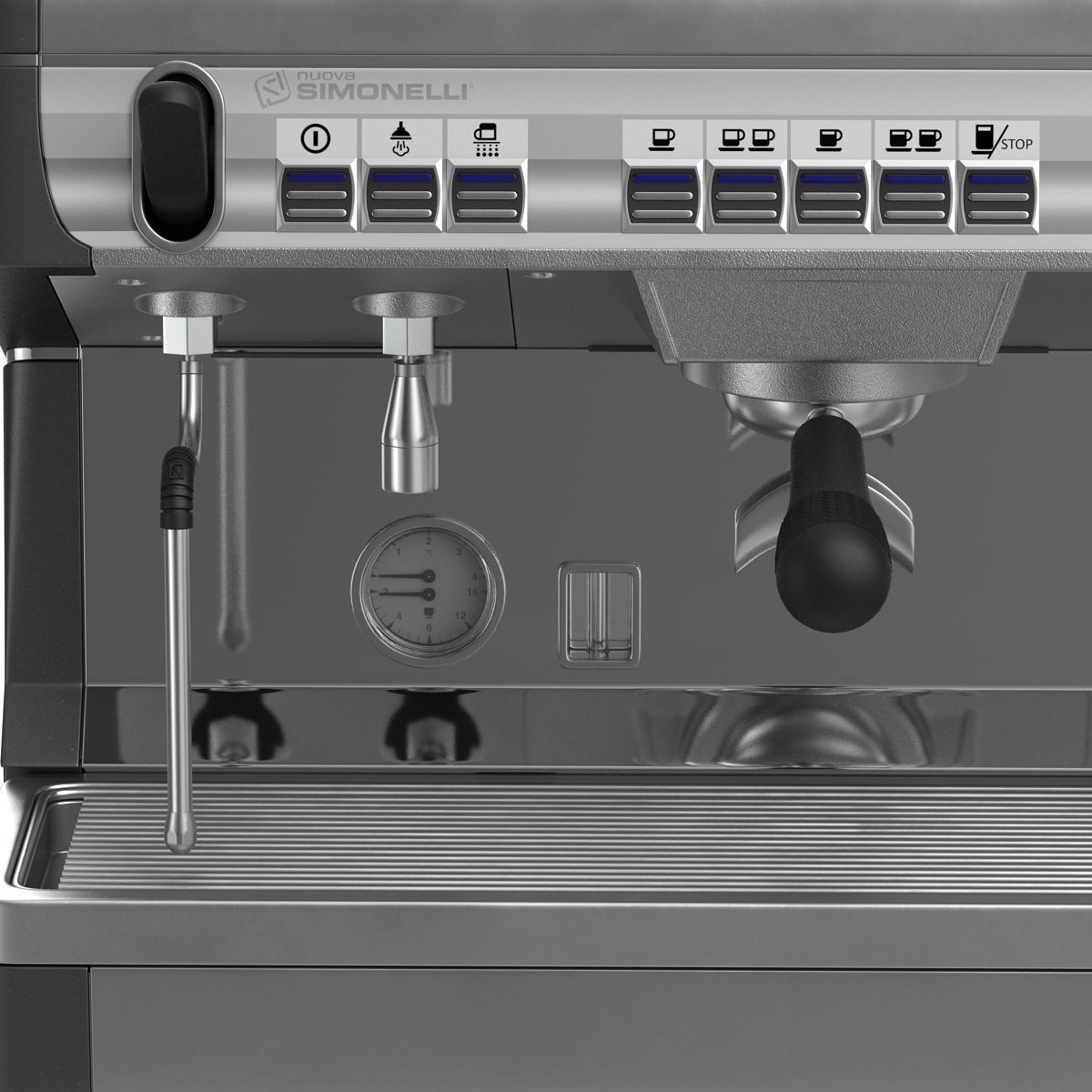 Espresso Machine Generic 3D model_14