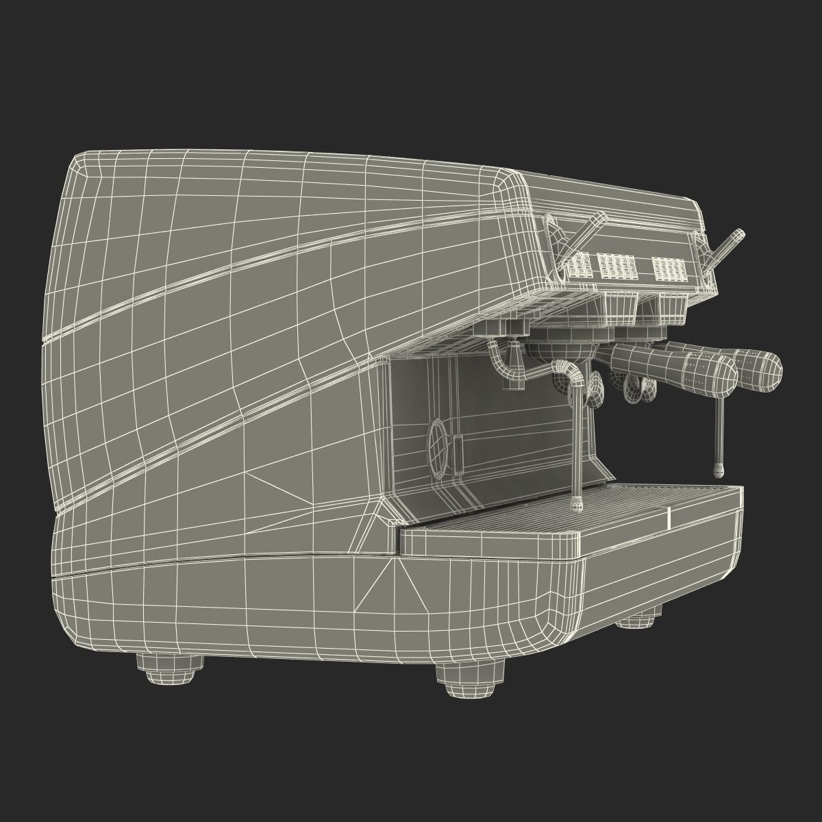 Espresso Machine Generic 3D model_42