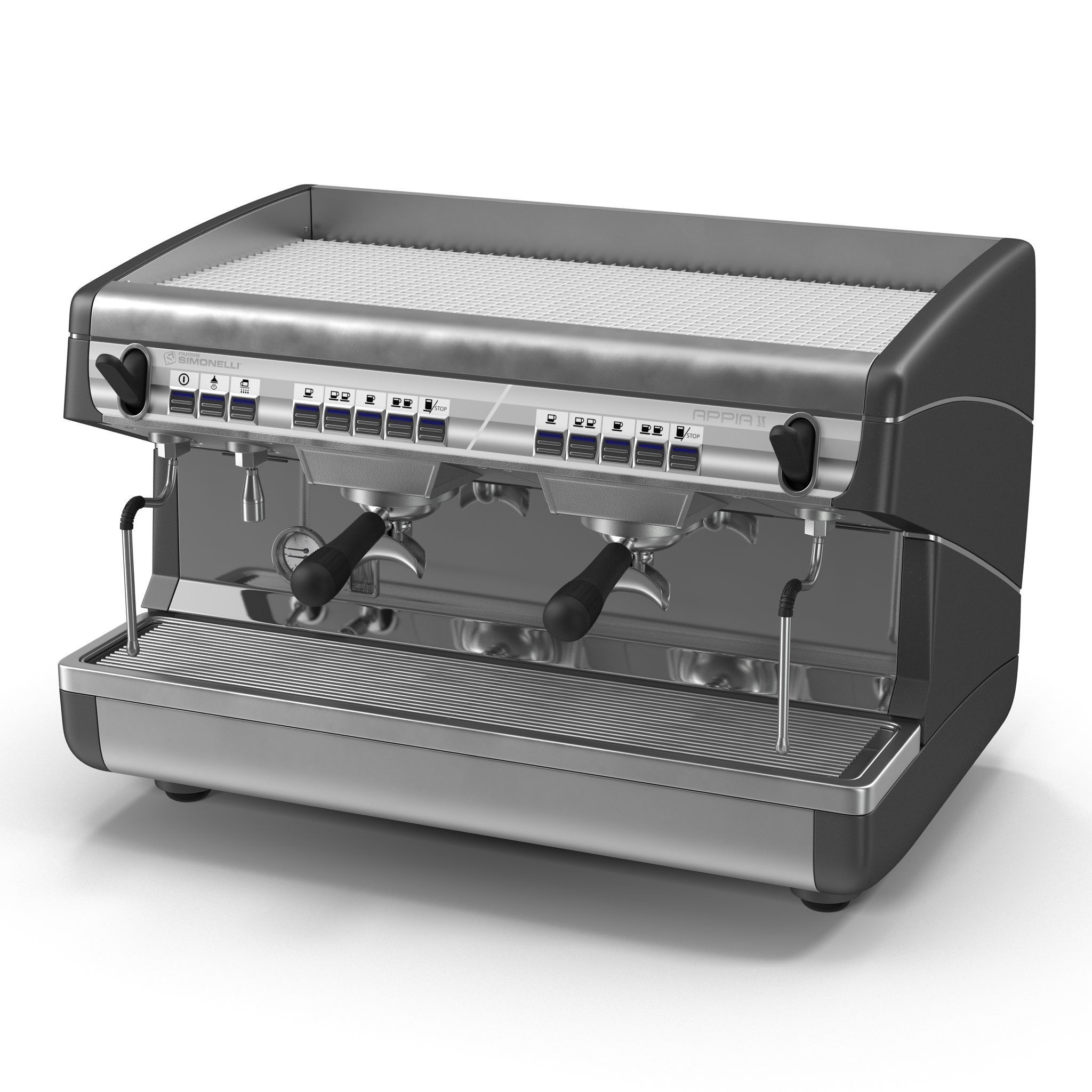 Espresso Machine Generic 3D model_1