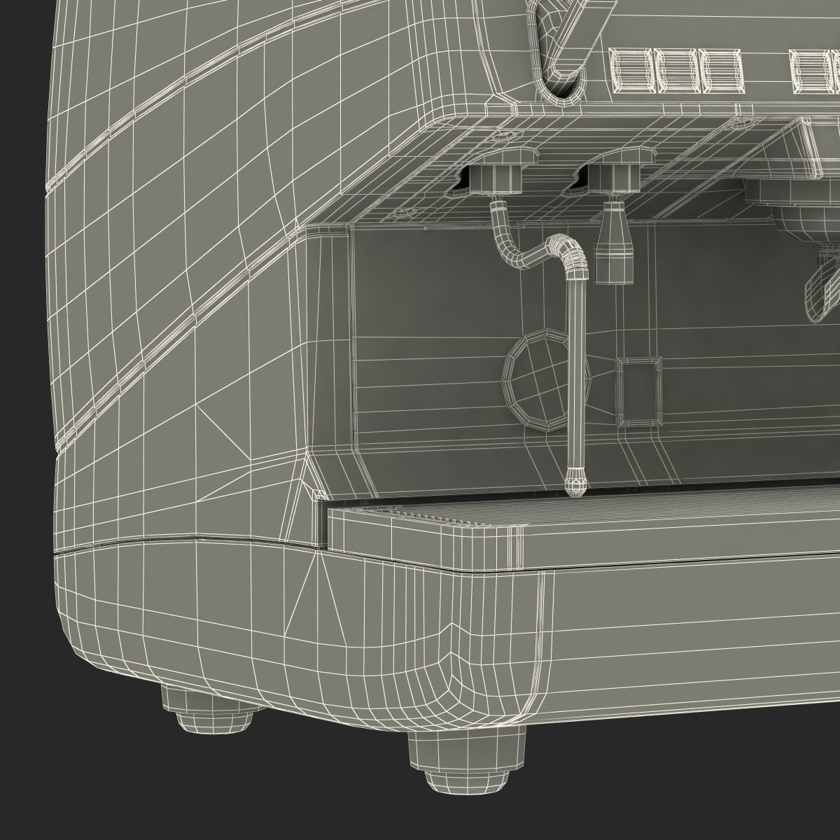 Espresso Machine Generic 3D model_43