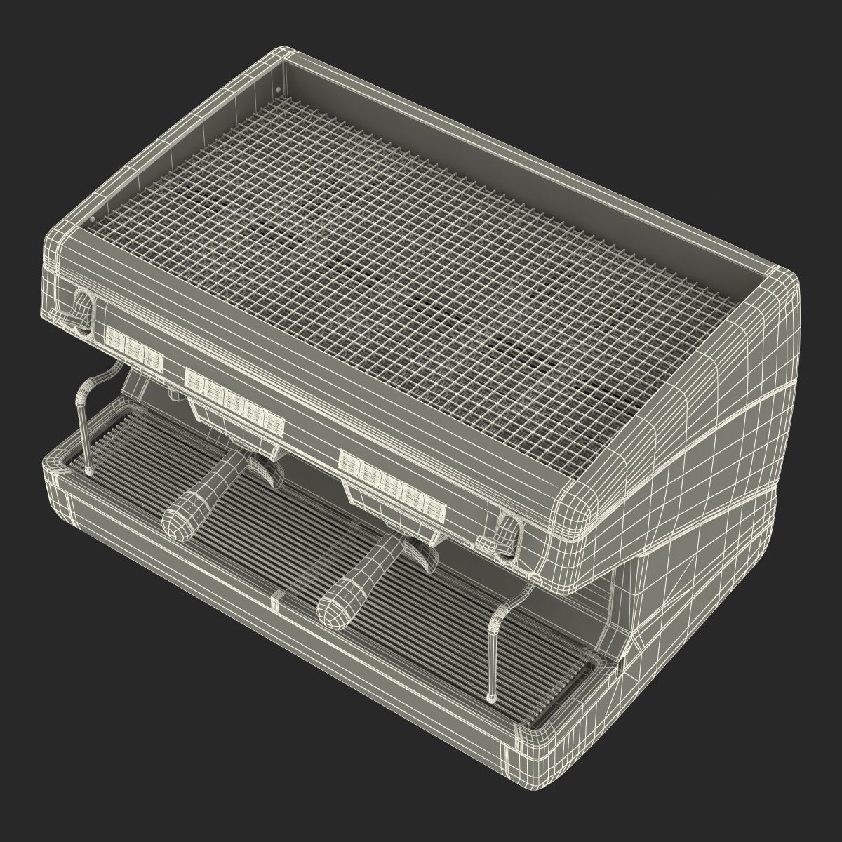 Espresso Machine Generic 3D model_34