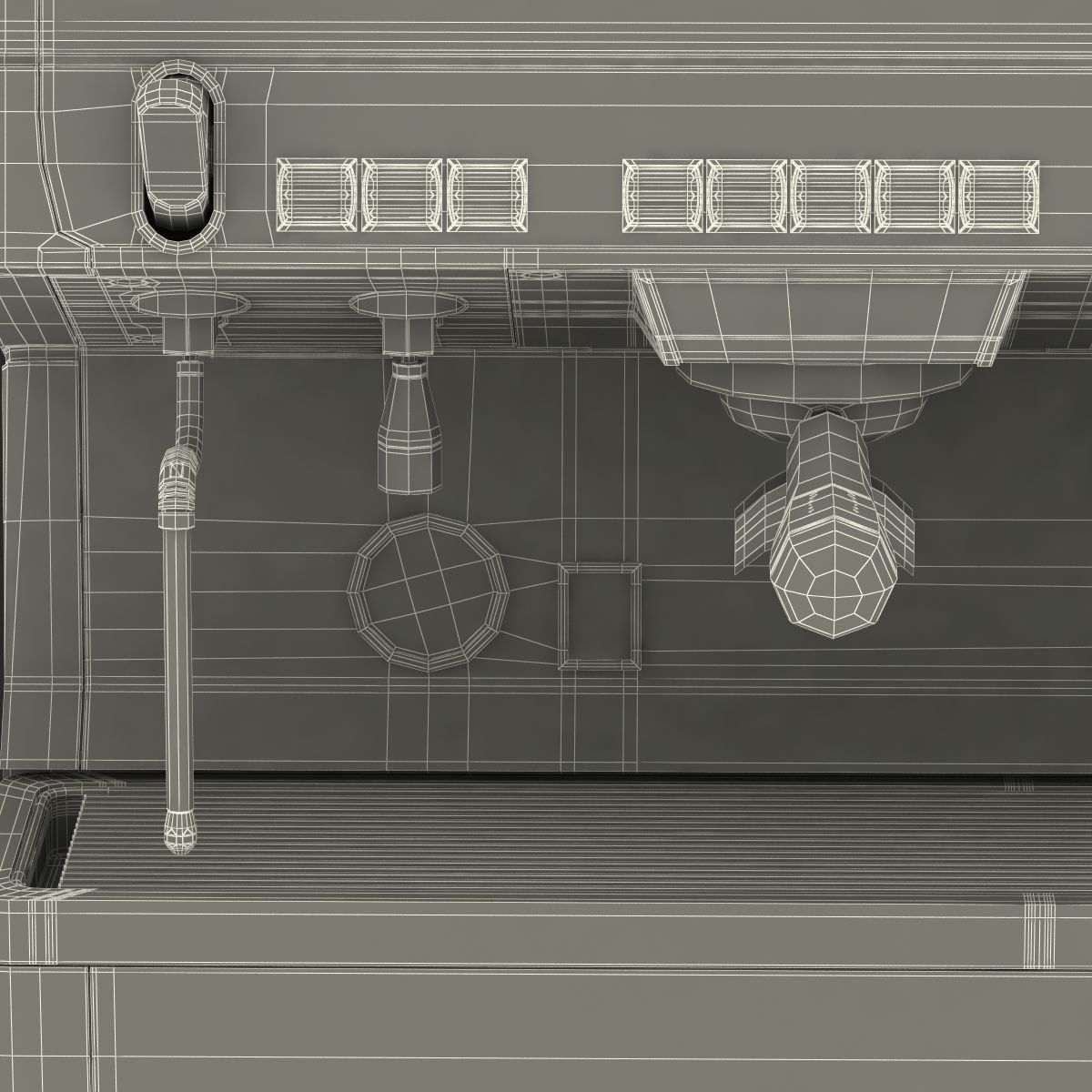 Espresso Machine Generic 3D model_45