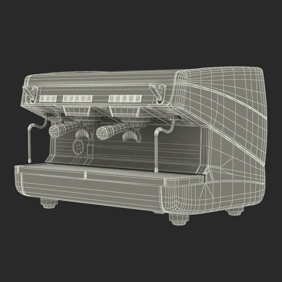 Espresso Machine Generic 3D model_35
