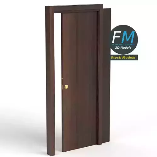 Sliding door 3D model