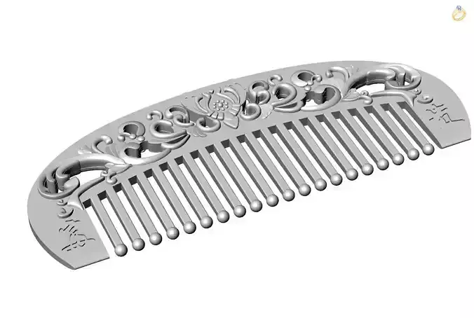 silver comb