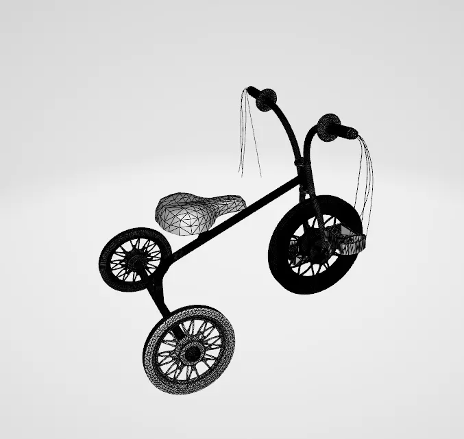 Children Bicycle 3D model