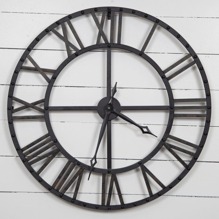 Oversized Besaw Wall Clock 3D model_6