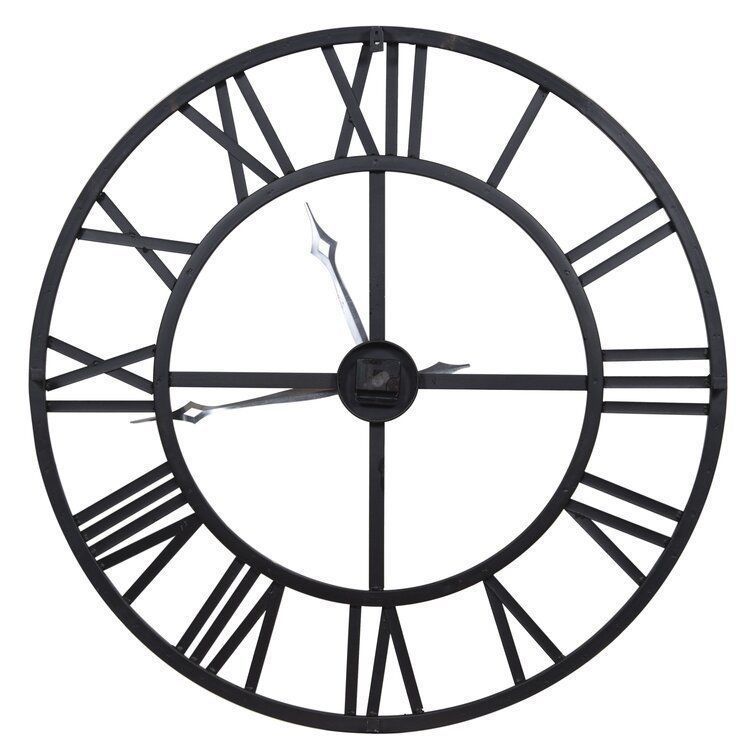 Oversized Besaw Wall Clock 3D model_4
