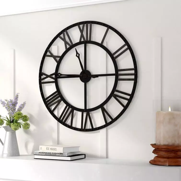 Oversized Besaw Wall Clock 3D model_0