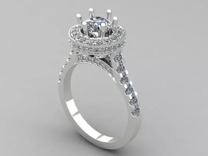 jewelry rings 3D print model_0