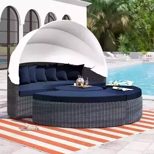 Keiran Outdoor Patio Daybed 