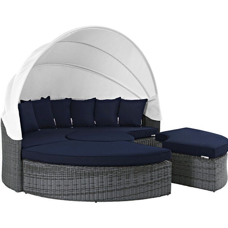 Keiran Outdoor Patio Daybed  3D model_2