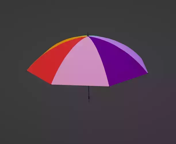 Umbrella with textures