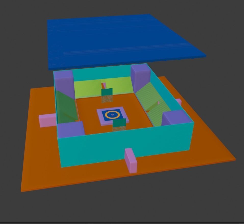 Olympics Prop and Assets Low-poly 3D model_3