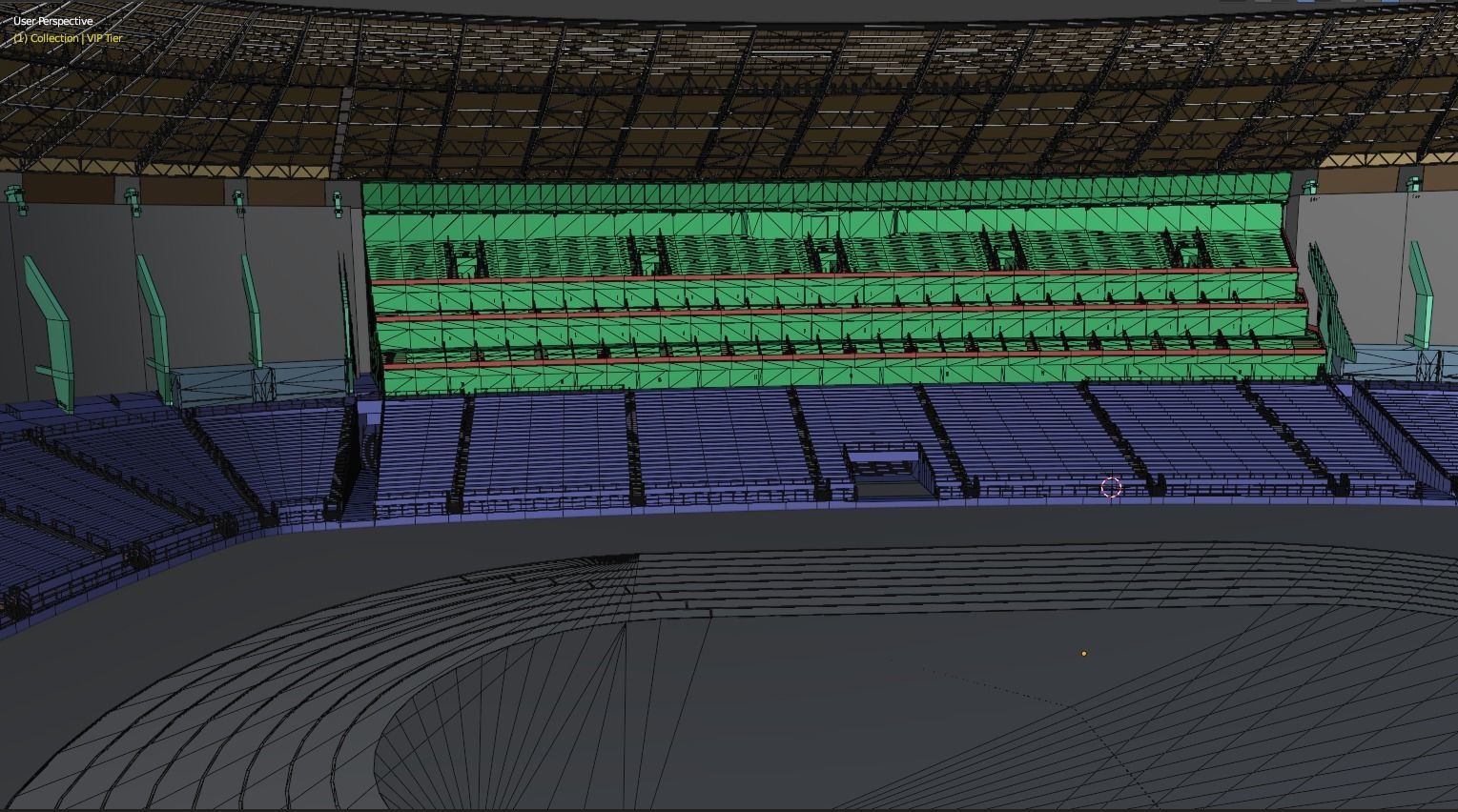 Olympics Prop and Assets Low-poly 3D model_20