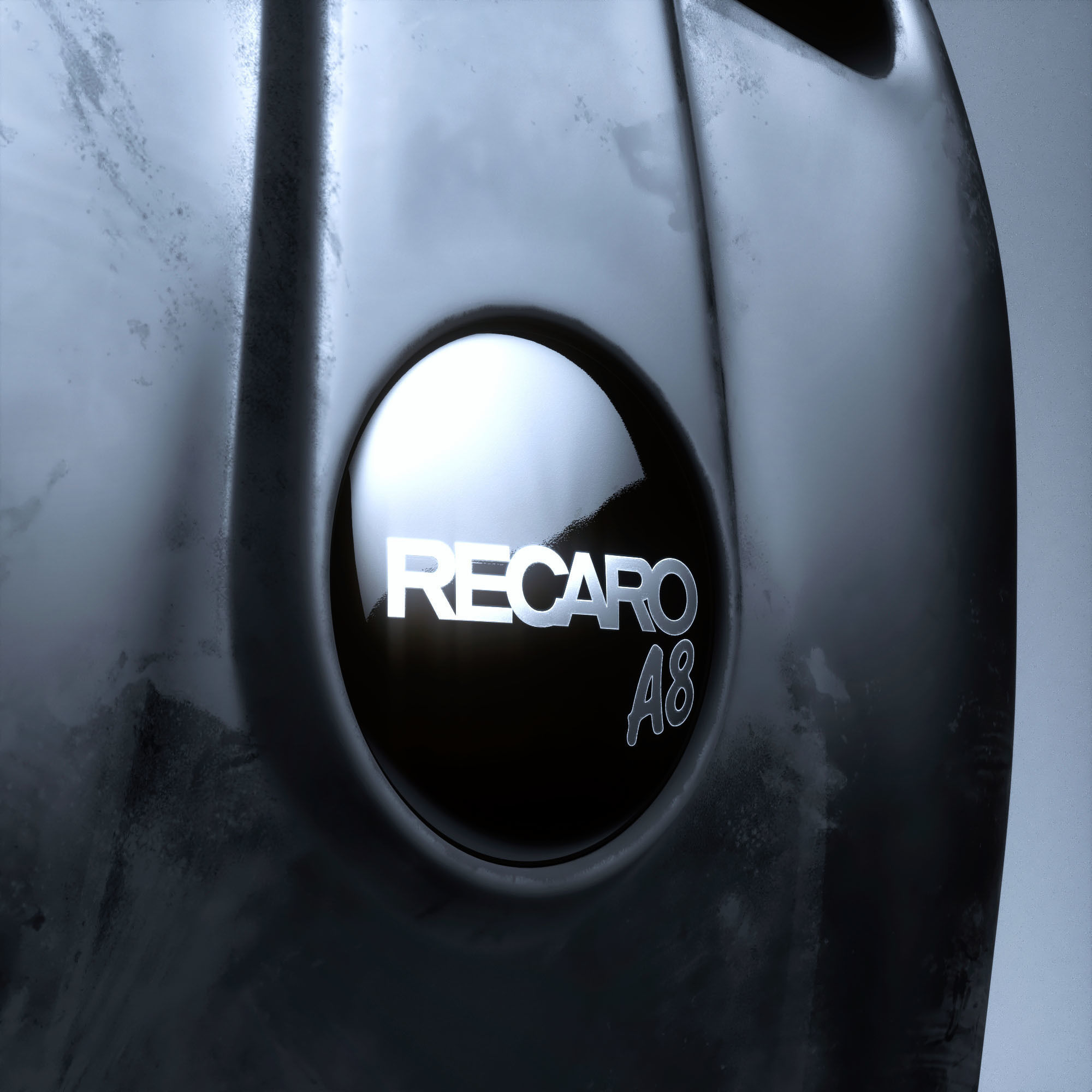 RECARO A8 Low-poly 3D model_17