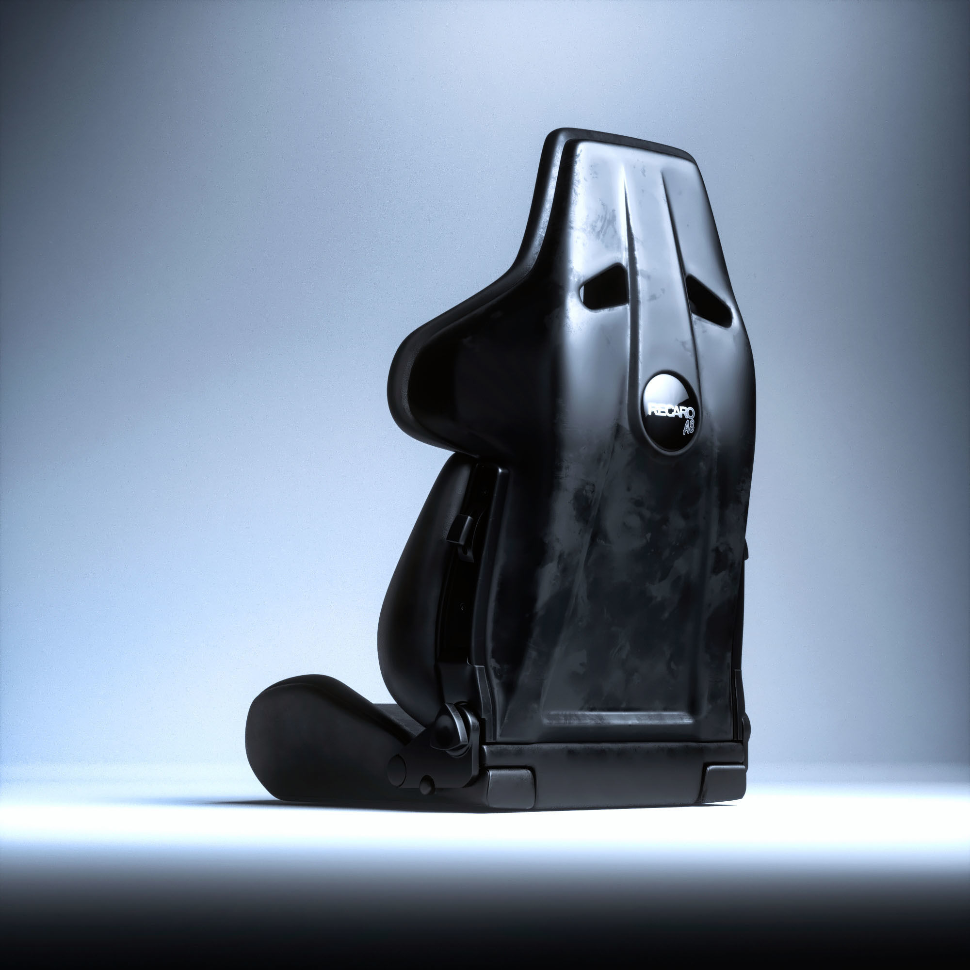 RECARO A8 Low-poly 3D model_9