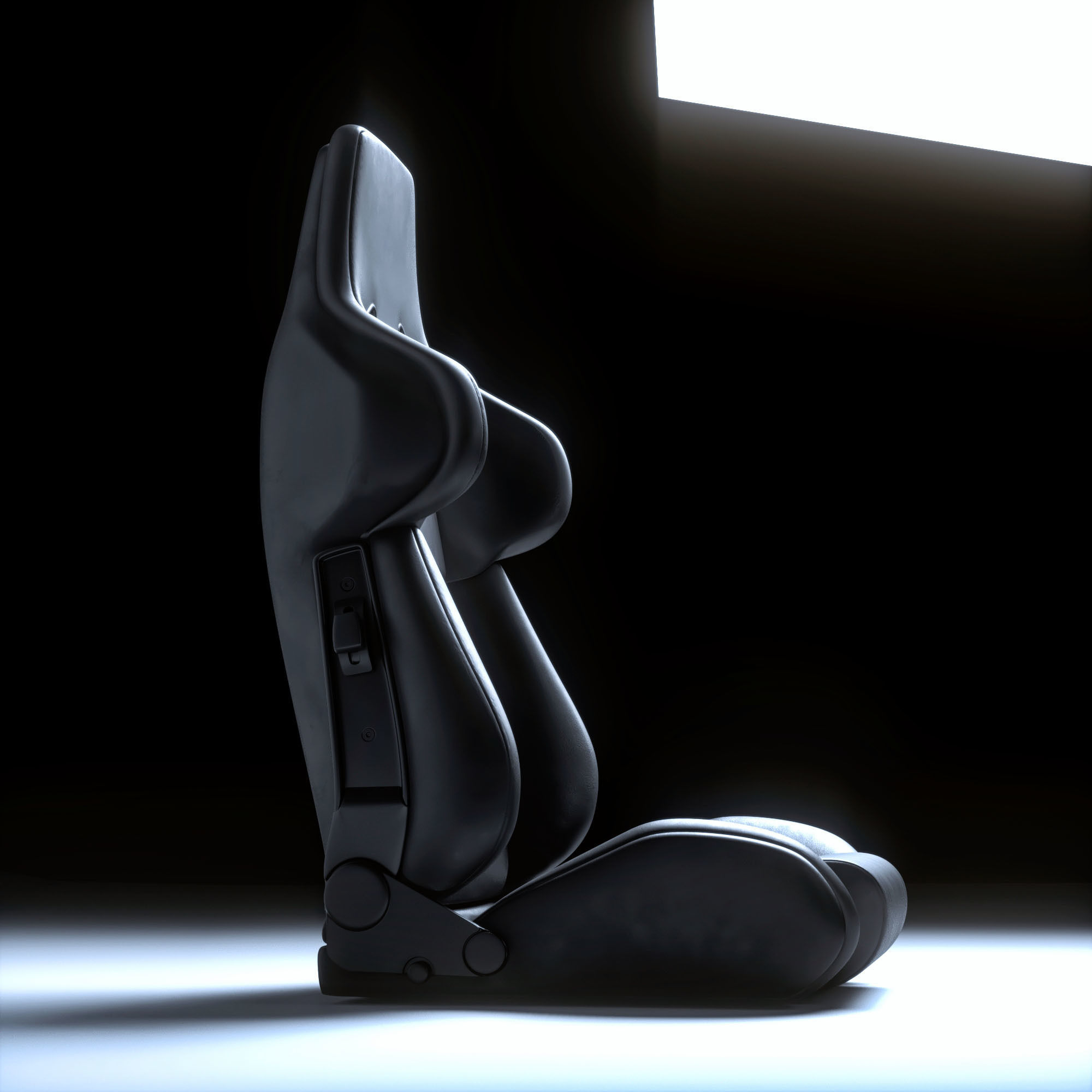 RECARO A8 Low-poly 3D model_15