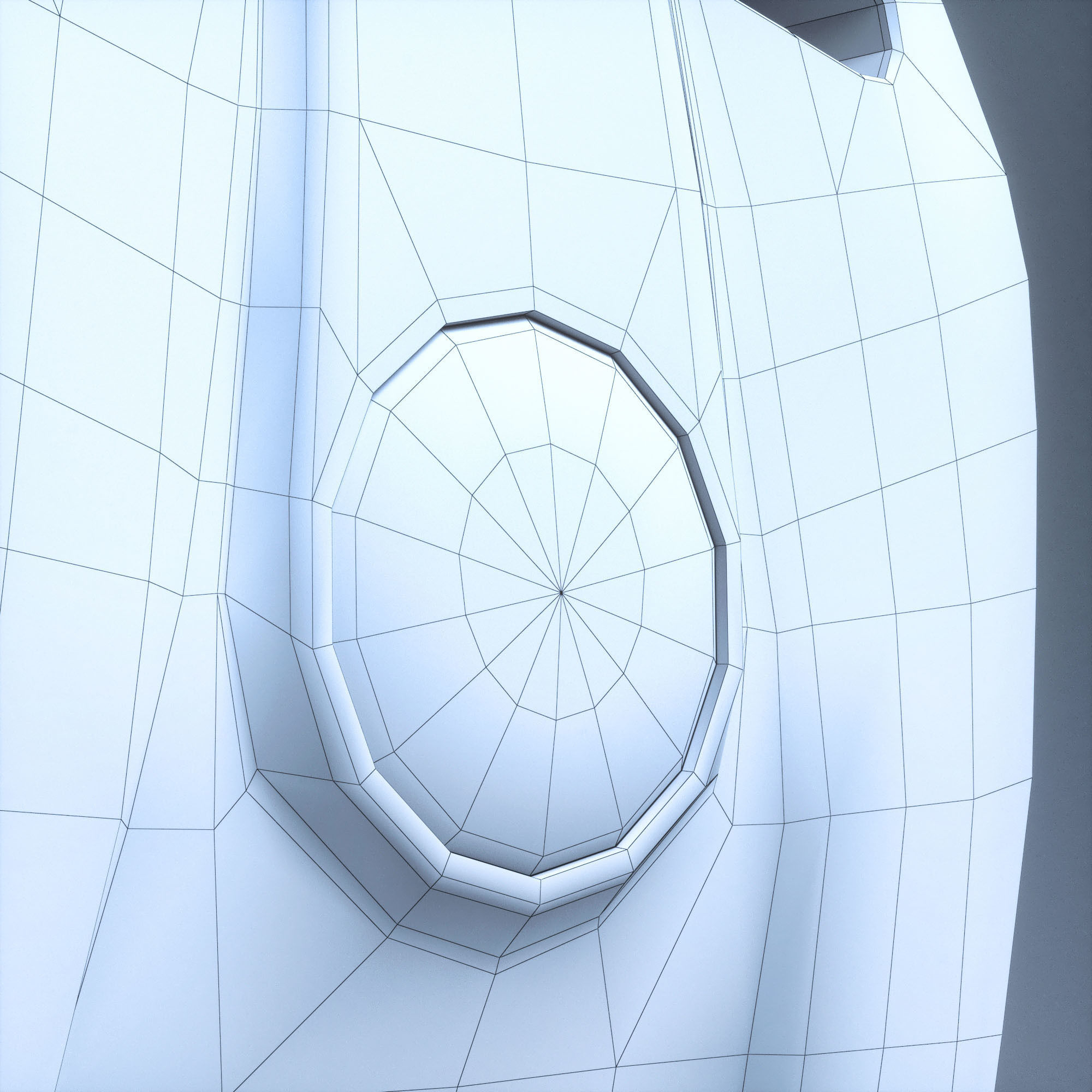 RECARO A8 Low-poly 3D model_28