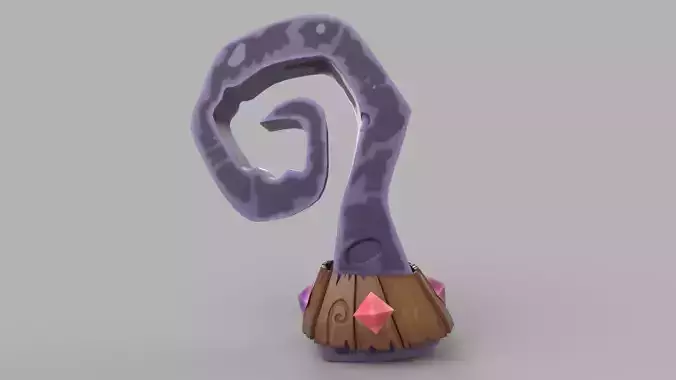 Fictional prop Low-poly 3D model