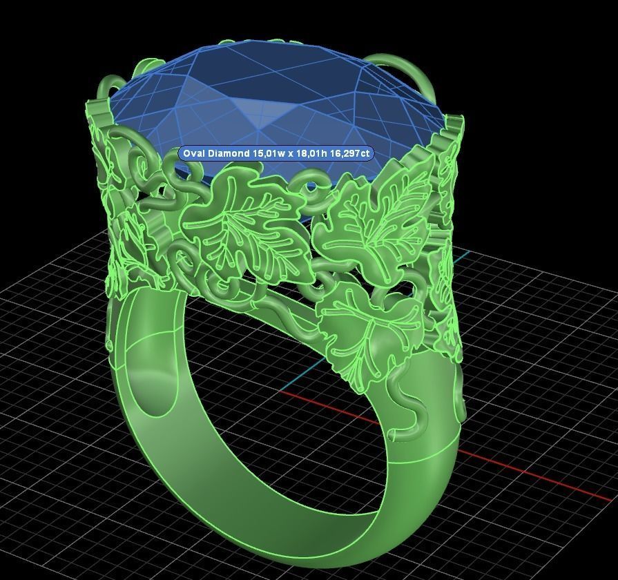CyC rings 3D print model_4