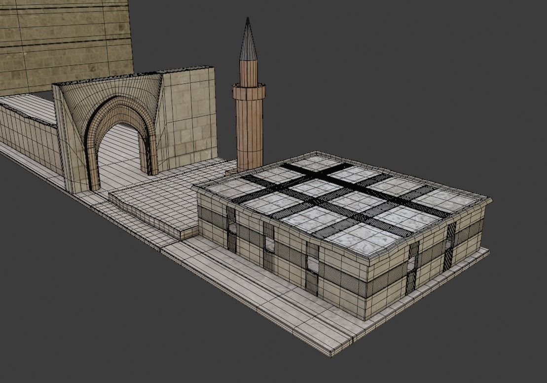 Turkish Historical And Ancient Assets Pack Bundle Low-poly 3D model_58