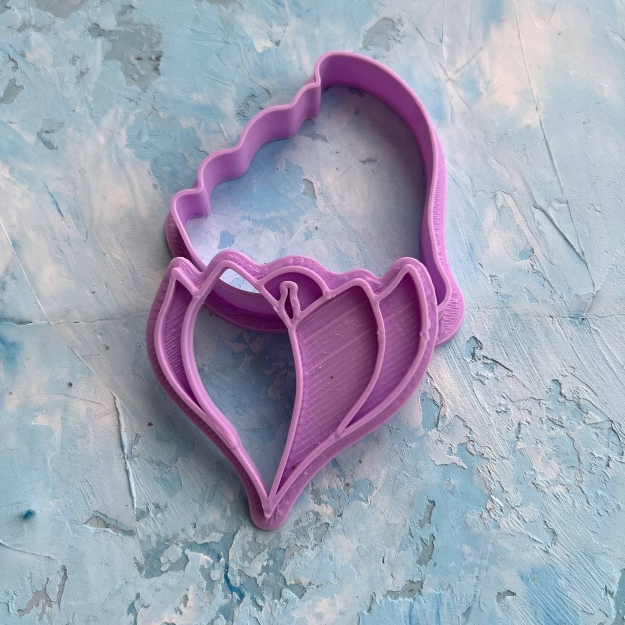 Flower Cookie Cutter  3D print model_3