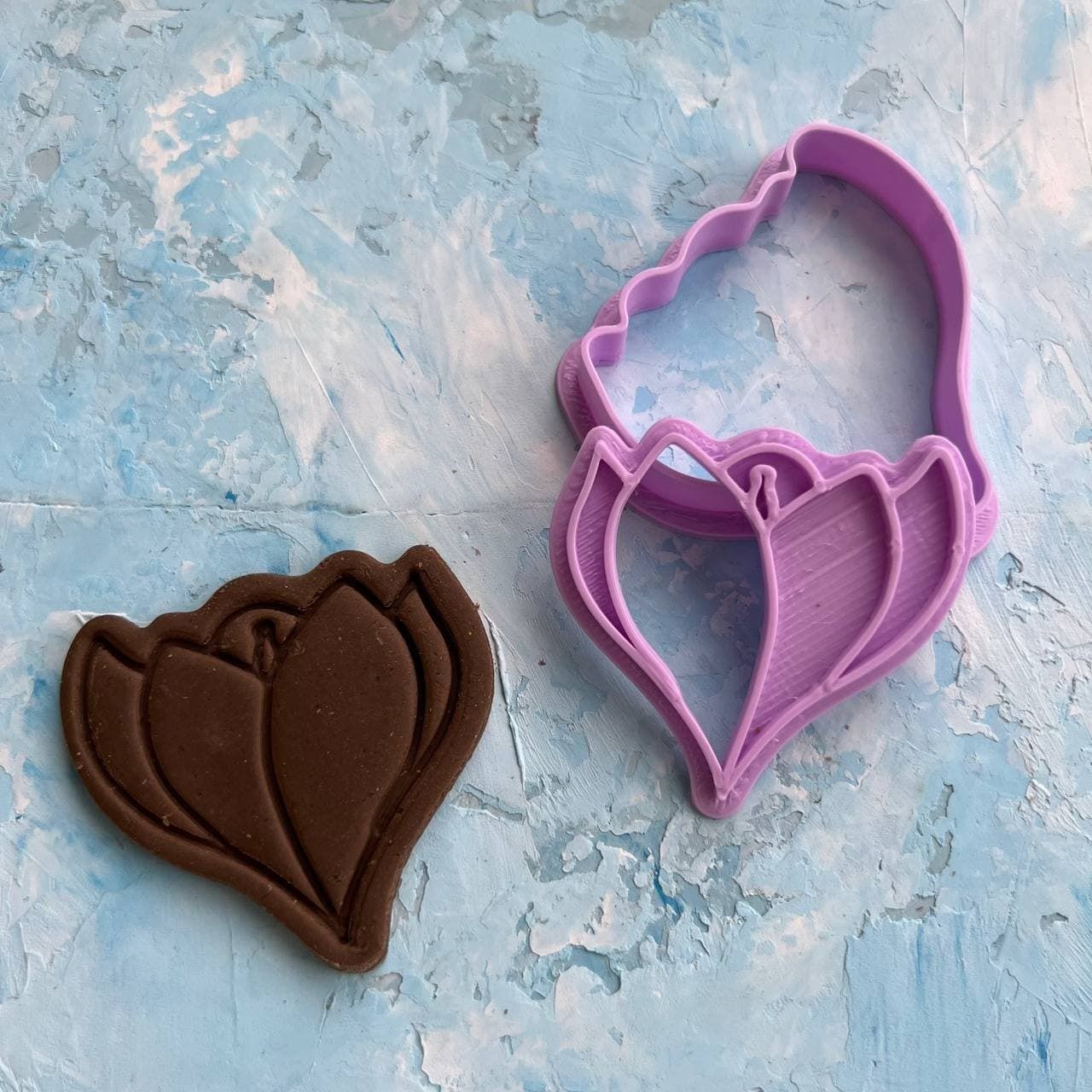 Flower Cookie Cutter  3D print model_1