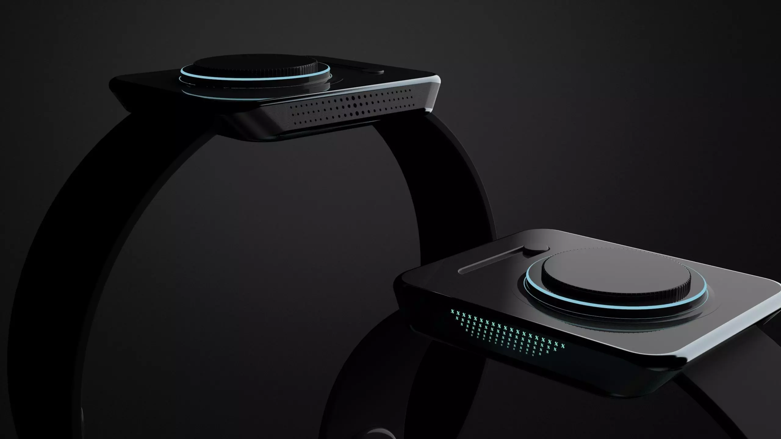 Smart bracelet for the blind 3D model