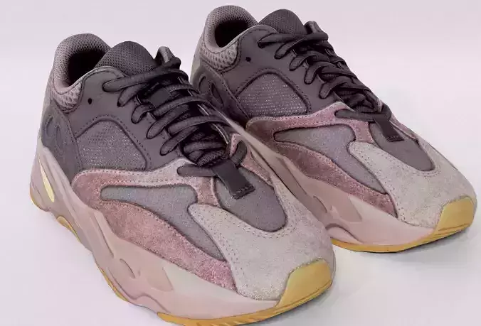 adidas yeezy 700 mauve casual  sneaker