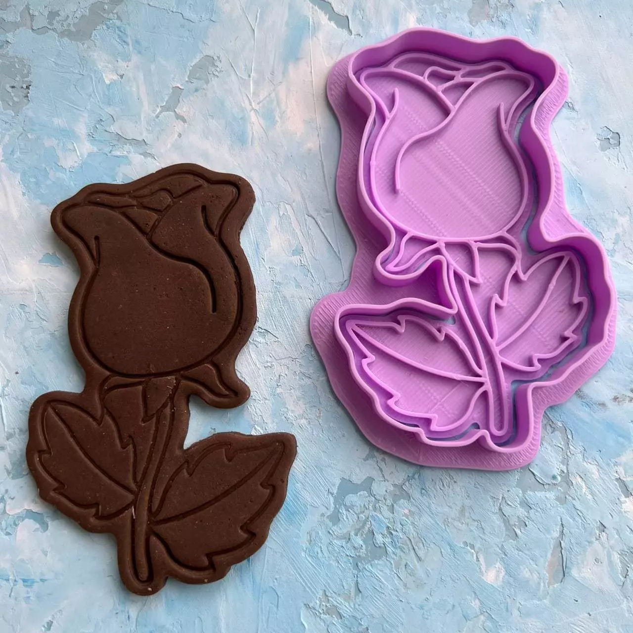 Rose Cookie Cutter 3D print model