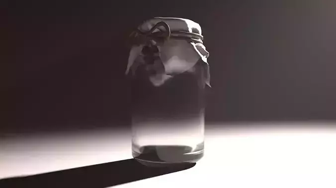 Mason Jar Free 3D model
